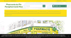 Desktop Screenshot of parapharmacie-nice.com